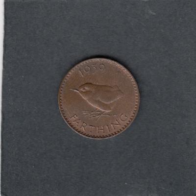 Beschrijving: 1 Farthing  GEORGIUS VI  